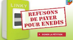 LINKY: Refusons de payer pour Enedis